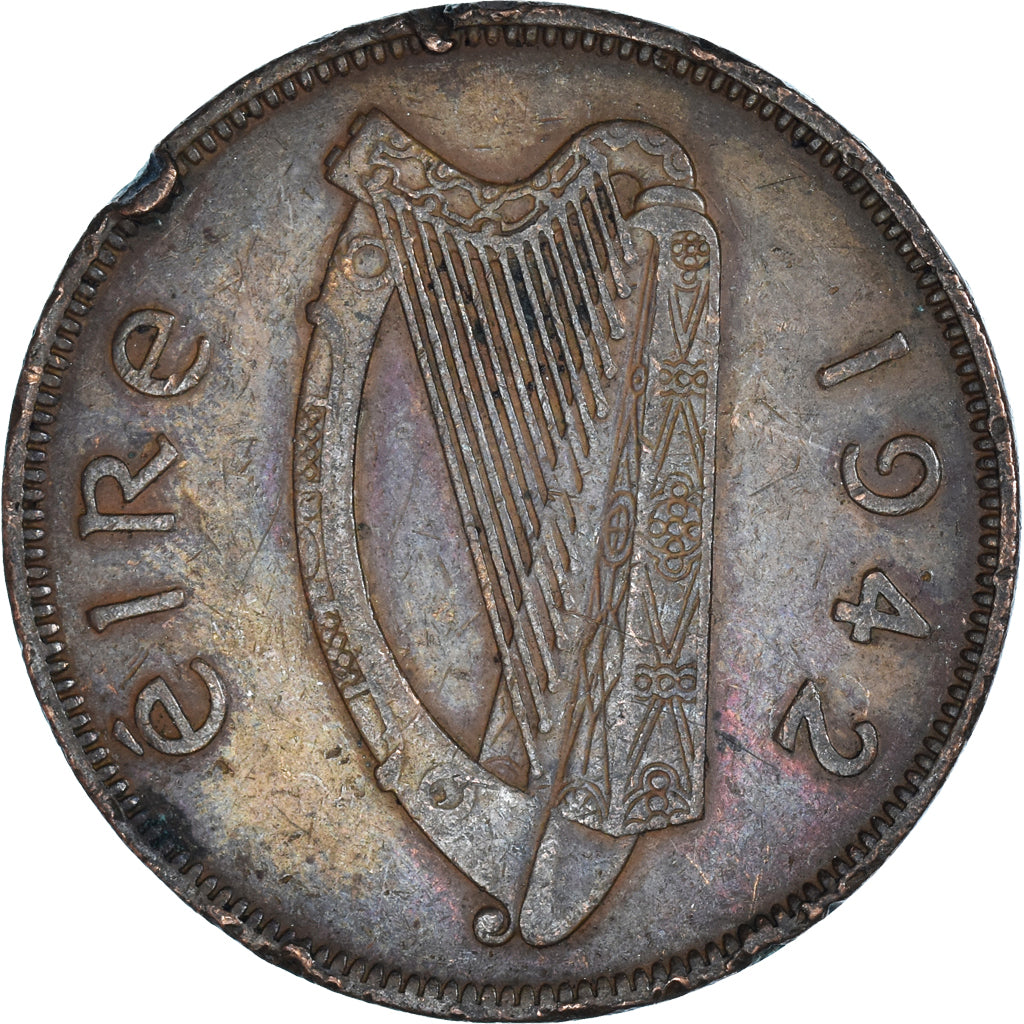 Moneta, REPUBBLICA D’IRLANDA, Penny, 1942