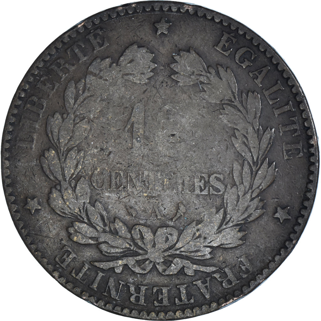 Moneda, Francia, Centime, 1897