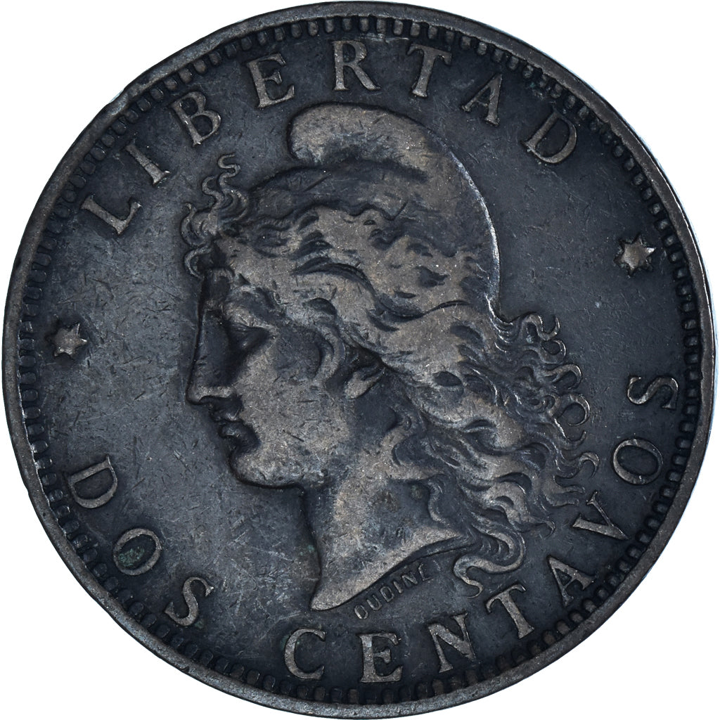 Moneta, Argentina, 2 Centavos, 1889