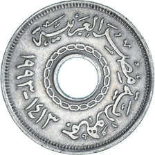 Monnaie, Égypte, 25 Piastres, 1993