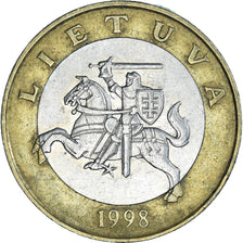 Moneda, Lituania, 2 Litai, 1998