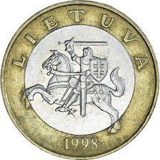 Monnaie, Lituanie, 2 Litai, 1998