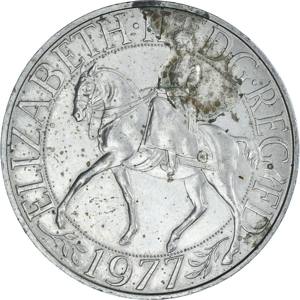 Coin, Great Britain, 25 New Pence, 1977