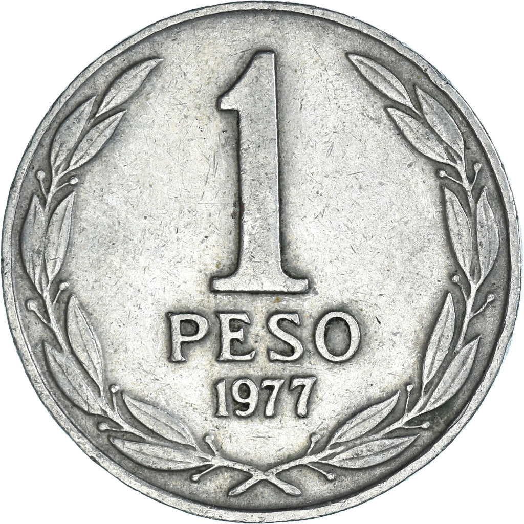 Munten, Chili, Peso, 1977