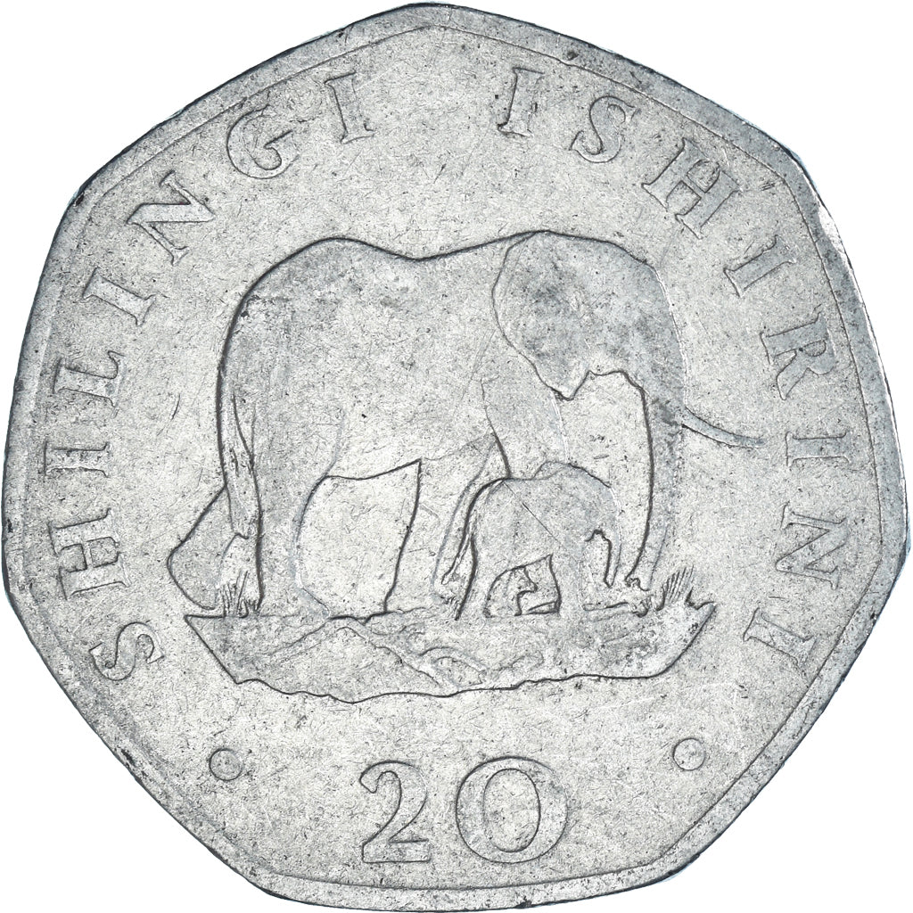 Monnaie, Tanzanie, 20 Shilingi, 1992