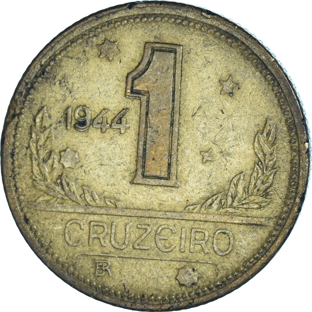 Moneta, Brasile, Cruzeiro, 1944