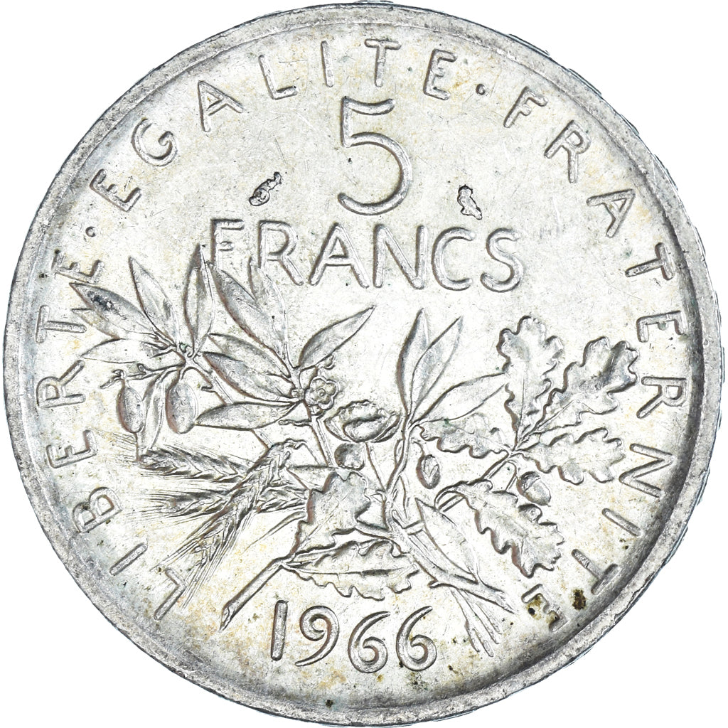 Moneta, Francia, 5 Francs, 1966