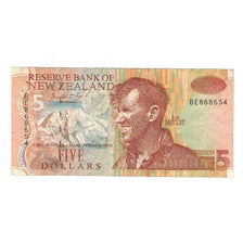 Banknote, New Zealand, 5 Dollars, KM:185a, VF(30-35)