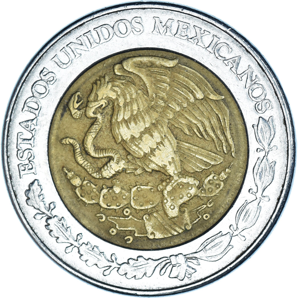 Moneda, México, 5 Pesos, 2001