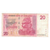 Billete, 20 Dollars, 2007, Zimbabue, KM:68, MBC