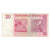 Banknot, Zimbabwe, 20 Dollars, 2007, KM:68, EF(40-45)