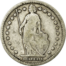 Coin, Switzerland, Franc, 1887, Bern, VF(20-25), Silver, KM:24