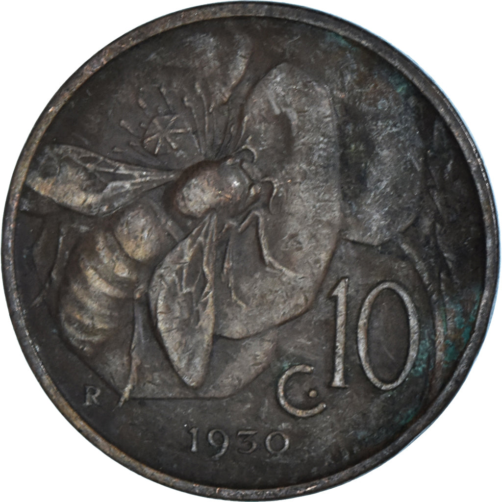 Moneta, Italia, 10 Centesimi, 1930