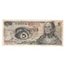 Banknote, Mexico, 5 Pesos, 1969, 1969-12-03, KM:62a, EF(40-45)