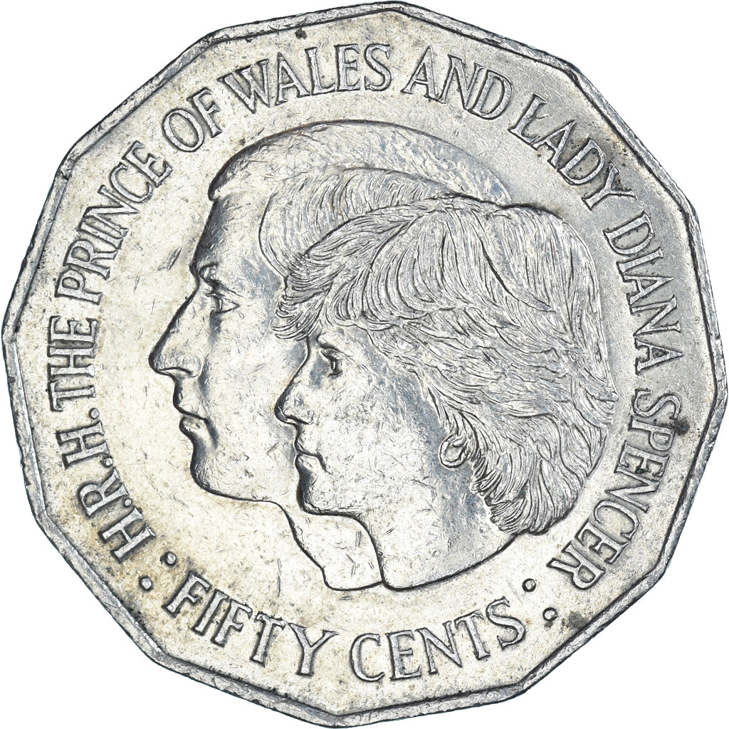 Münze, Australien, 50 Cents, 1981
