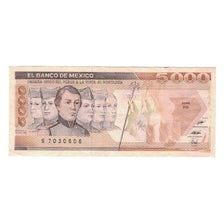 Banknote, Mexico, 5000 Pesos, 1989, 1989-03-28, KM:88c, EF(40-45)
