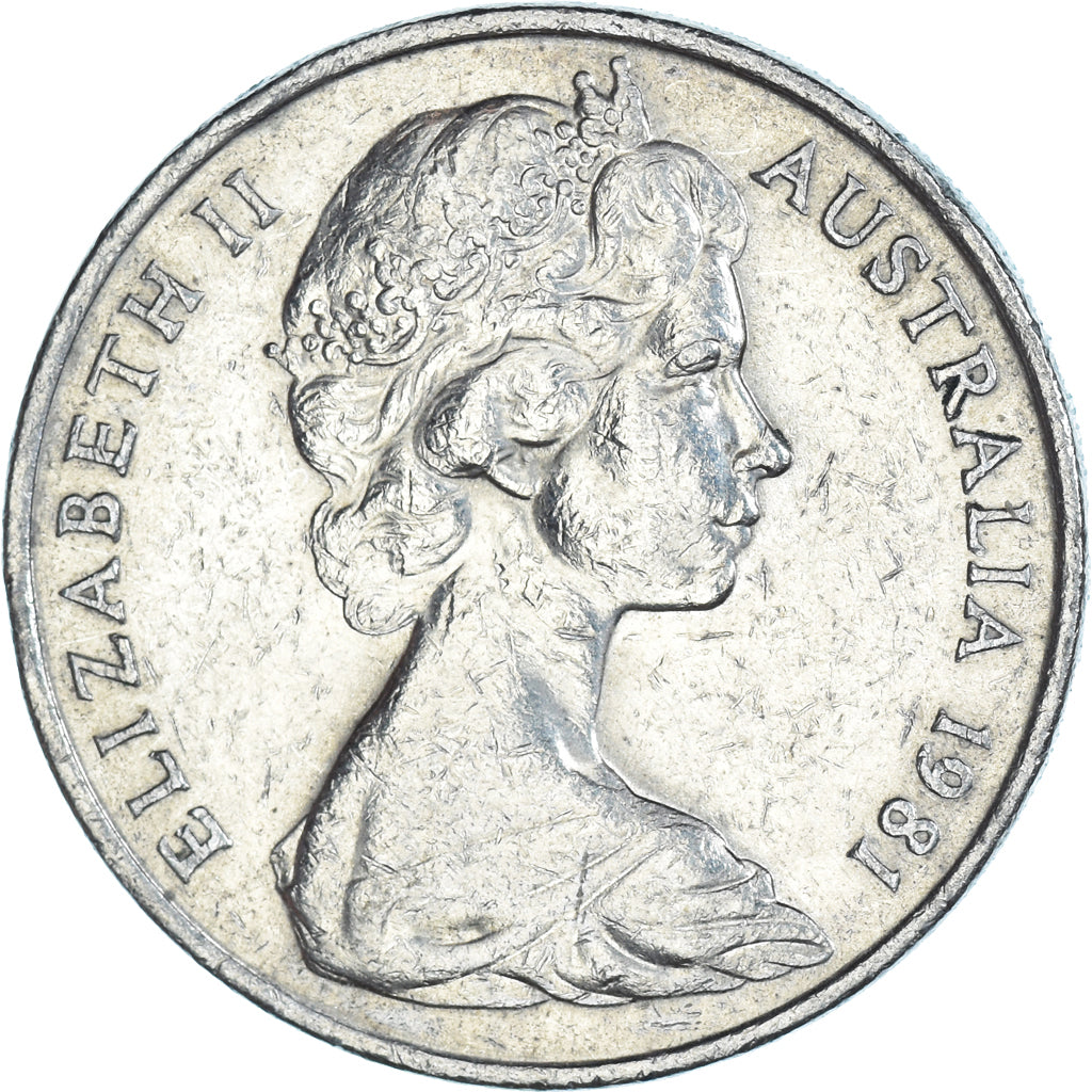 Monnaie, Australie, 20 Cents, 1981