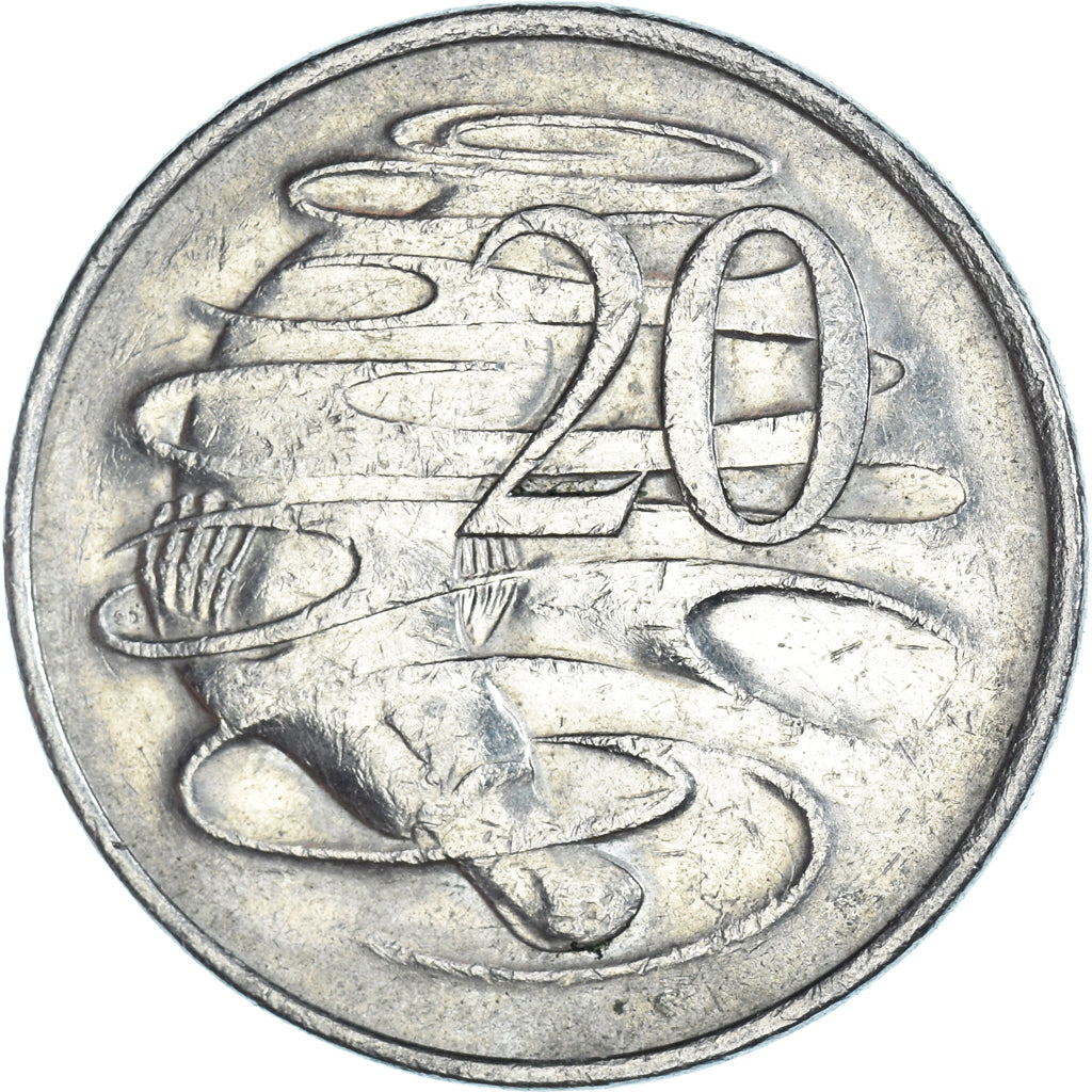 Monnaie, Australie, 20 Cents, 1981