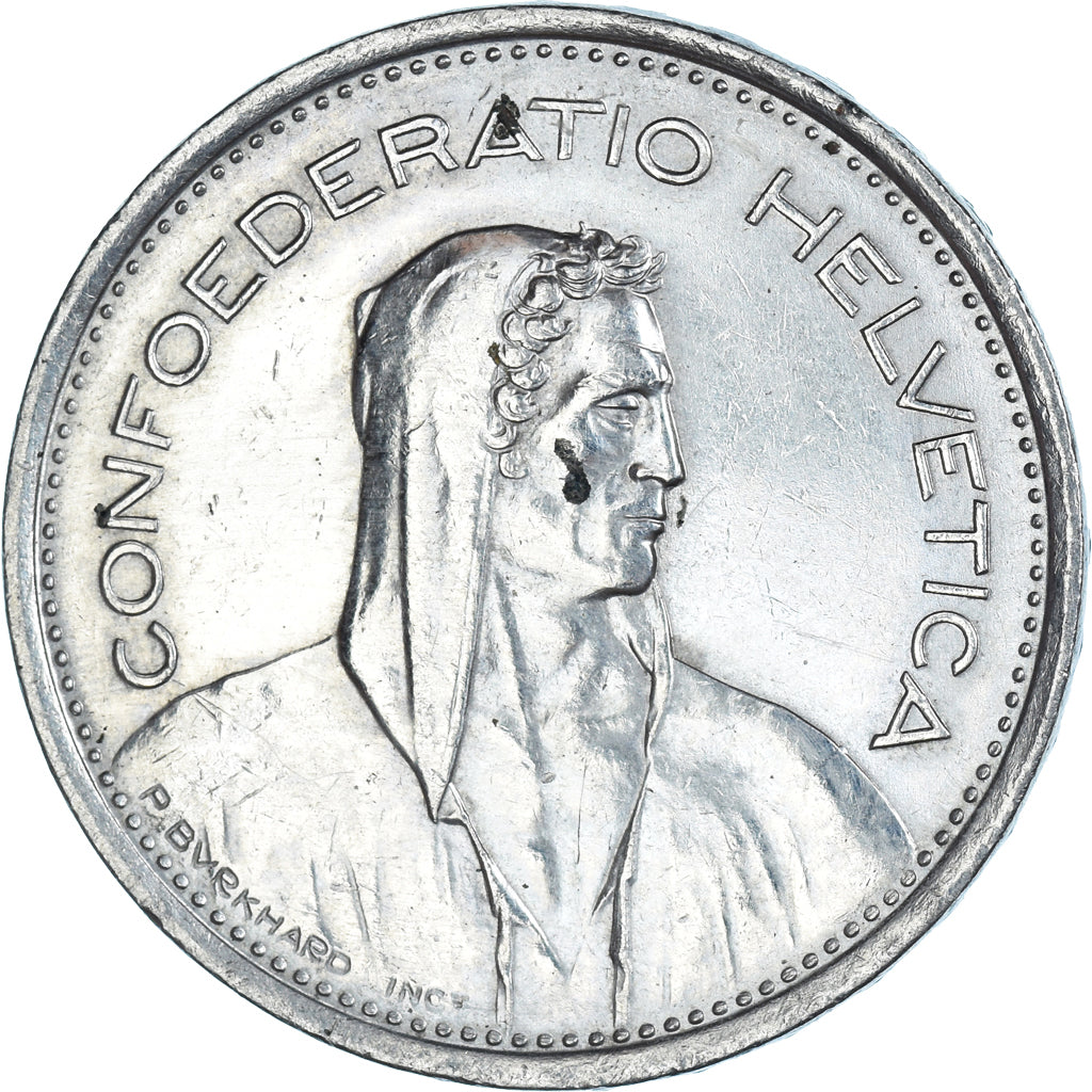 Moneta, Szwajcaria, 5 Francs, 1968