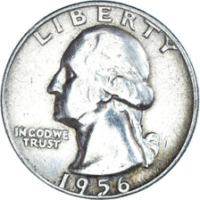 Coin, United States, Quarter, 1956