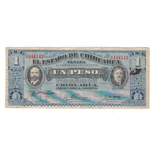 Banknote, Mexico - Revolutionary, 1 Peso, 1914, 1914-02-10, KM:S530b, VF(30-35)