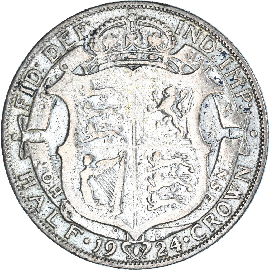 Coin, Great Britain, 1/2 Crown, 1924