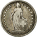 Coin, Switzerland, Franc, 1887, Bern, VF(30-35), Silver, KM:24