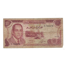 Banknote, Morocco, 10 Dirhams, 1970/AH1390, KM:57a, VG(8-10)