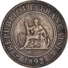 Monnaie, Indochine française, Cent, 1892