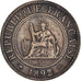Monnaie, Indochine française, Cent, 1892