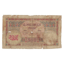 Banknote, Morocco, 500 Francs, 1947, 1947-01-24, KM:15b, VG(8-10)