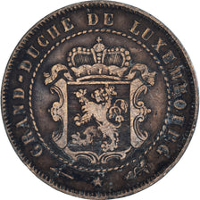 Moneda, Luxemburgo, 2-1/2 Centimes, 1854