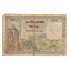 Banknote, Morocco, 1000 Francs, 1956, 1956-11-15, KM:47, VG(8-10)