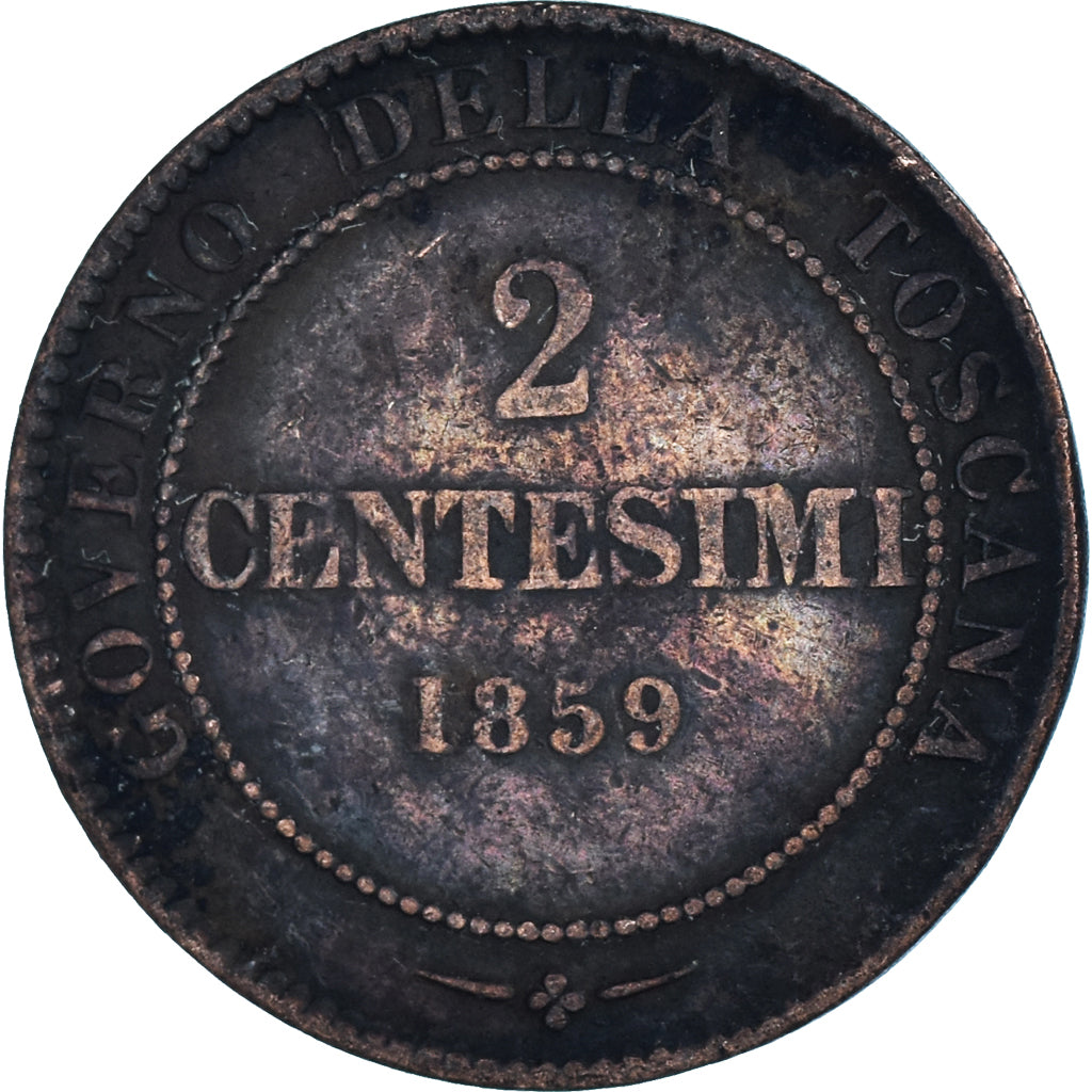 Coin, ITALIAN STATES, 2 Centesimi, 1859