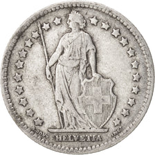 SWITZERLAND, Franc, 1905, Bern, KM #24, EF(40-45), Silver, 23.2, 4.93