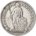 SWITZERLAND, Franc, 1905, Bern, KM #24, EF(40-45), Silver, 23.2, 4.93