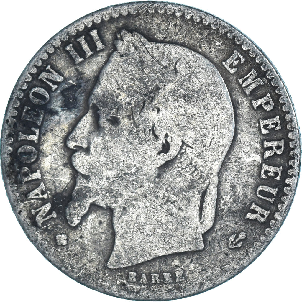 Coin, France, 50 Centimes, 1865