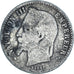 Moeda, França, 50 Centimes, 1865