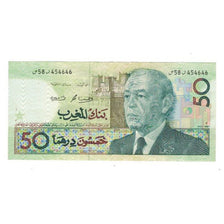Geldschein, Marokko, 50 Dirhams, 1987/AH1407, KM:64a, SS