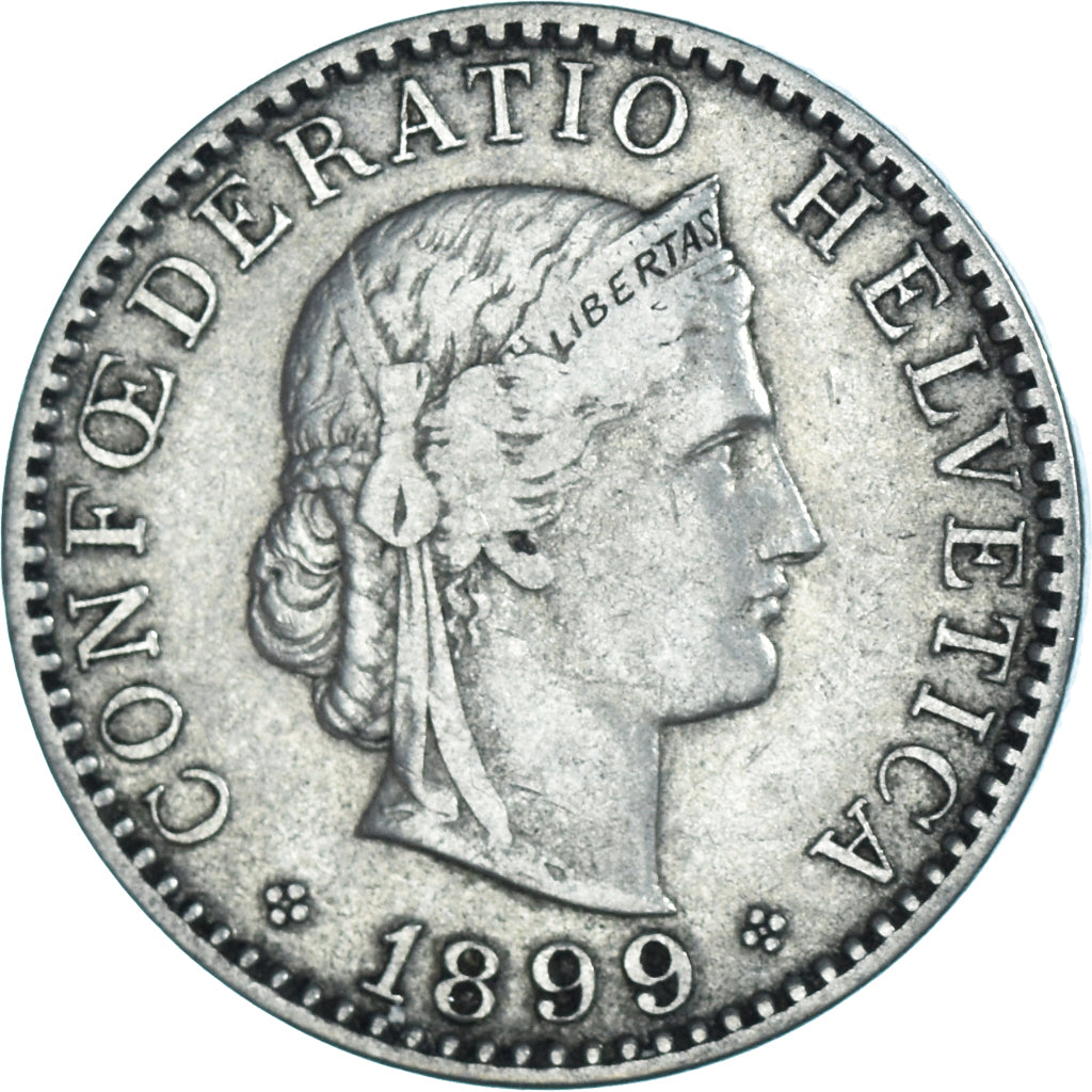 Moneta, Svizzera, 20 Rappen, 1899