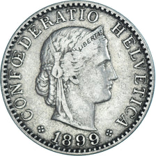 Moneta, Svizzera, 20 Rappen, 1899