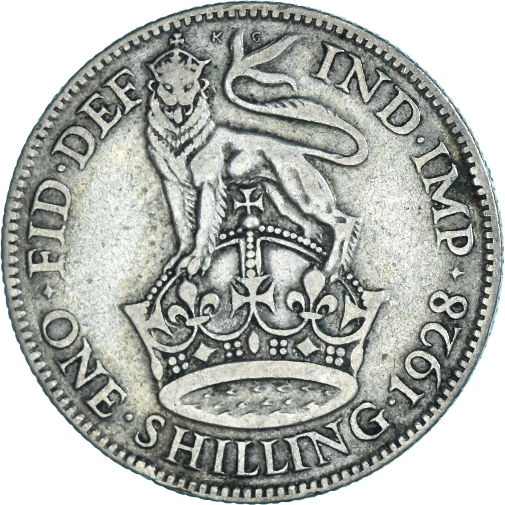 Monnaie, Grande-Bretagne, Shilling, 1928