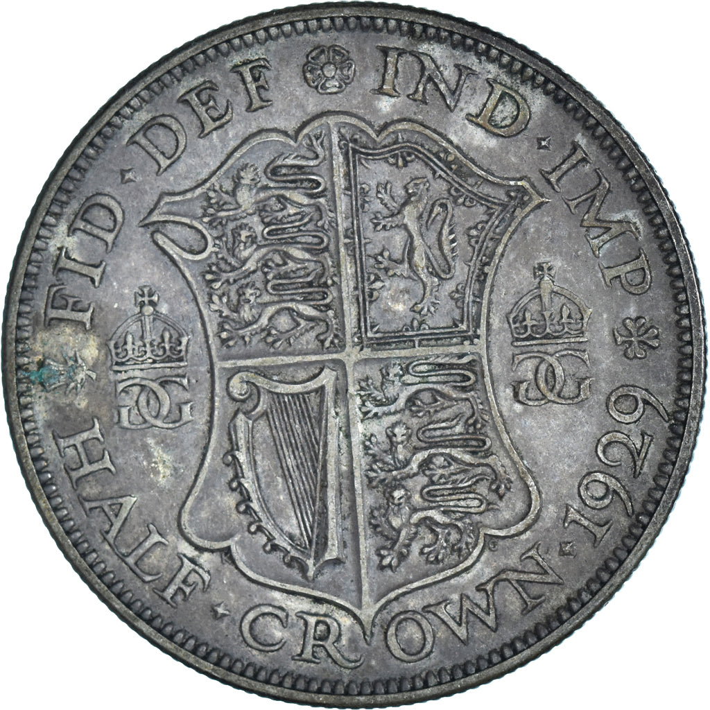 Coin, Great Britain, 1/2 Crown, 1929