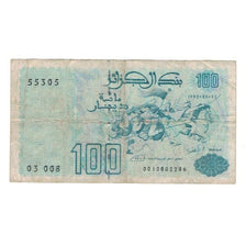 Banknote, Algeria, 100 Dinars, 1992, 1992-05-21, KM:137, VF(20-25)