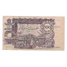 Banknote, Algeria, 500 Dinars, 1970, 1970-11-01, KM:129a, VF(30-35)