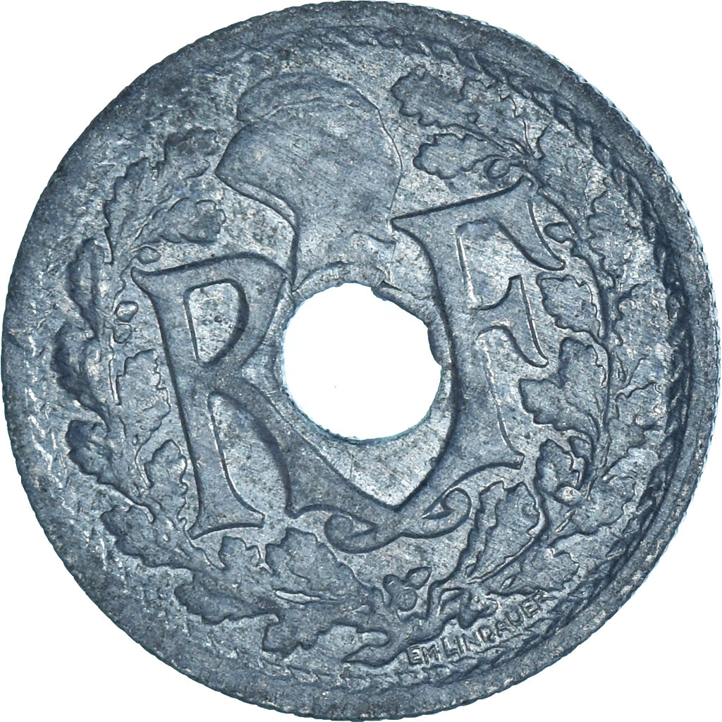 Coin, France, 10 Centimes, 1946