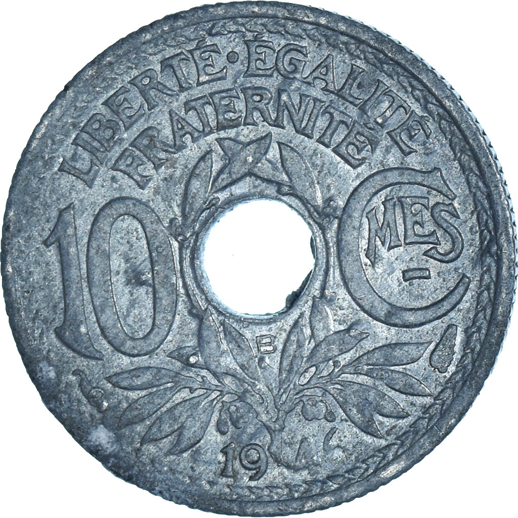 Coin, France, 10 Centimes, 1946