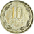 Monnaie, Chili, 10 Pesos, 2007