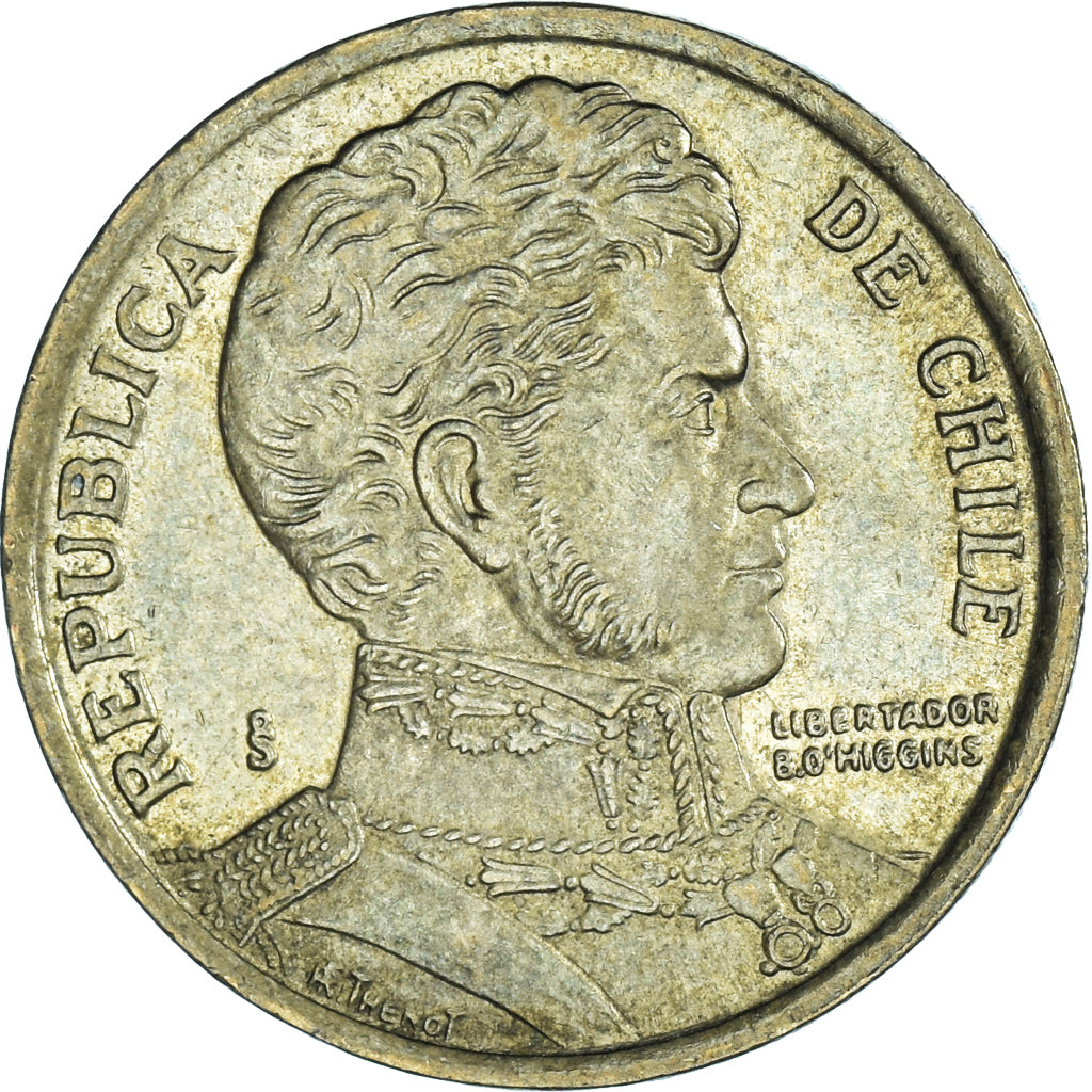 Moneda, Chile, 10 Pesos, 2009