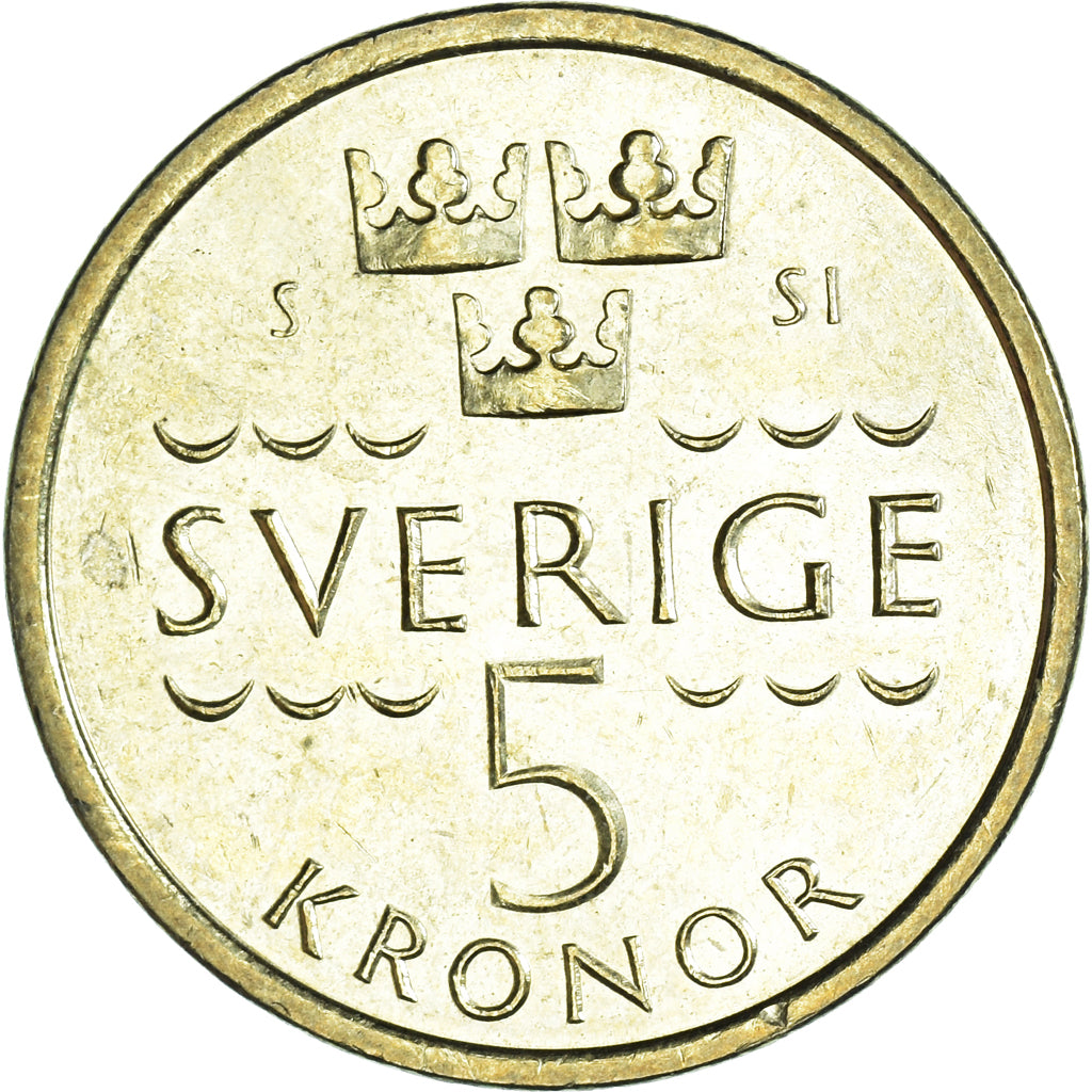 Munten, Zweden, 5 Kronor, 2016